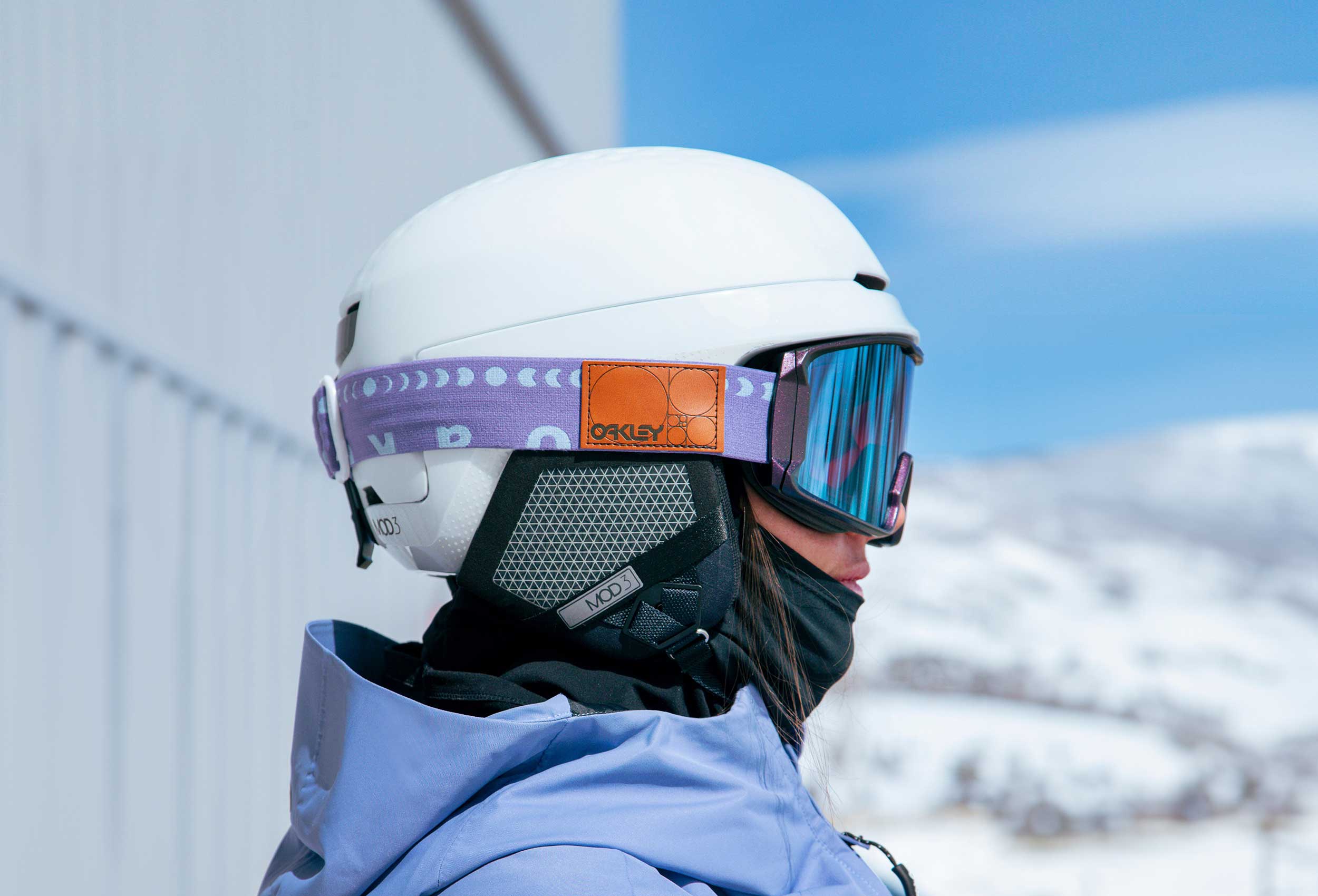 Occhiali per sport ottica sipario alba