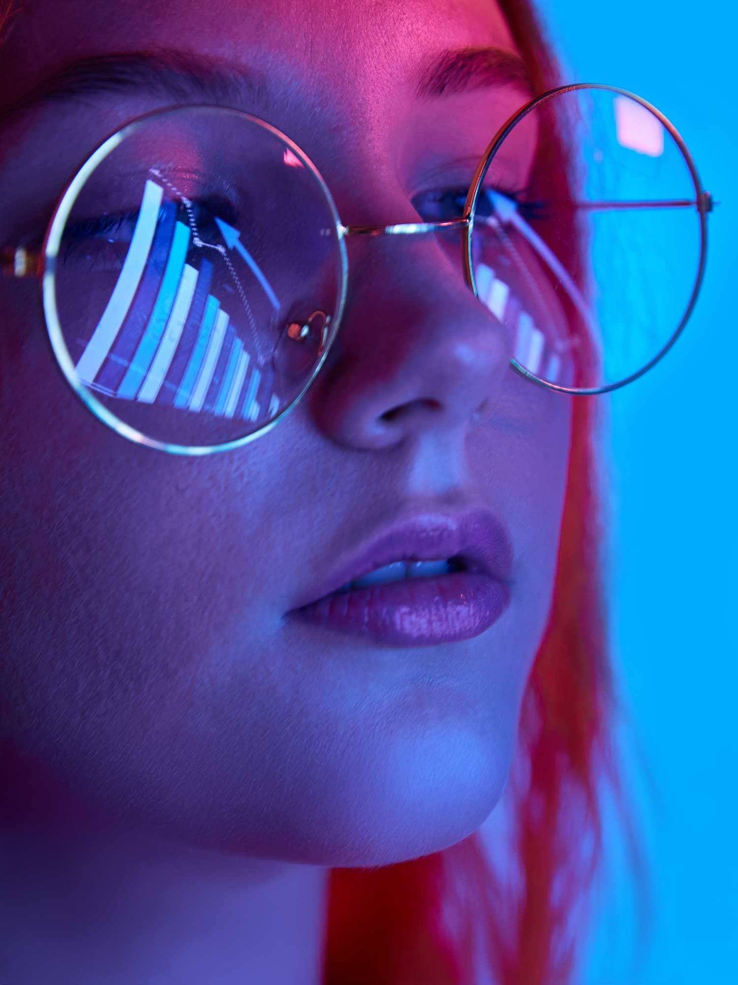 occhiali LENTI ANTI LUCE BLU ottica sipario alba Lavoro a schermo